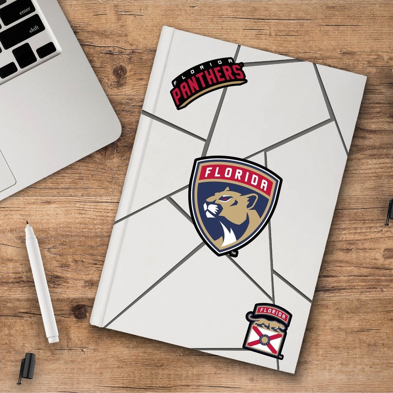 Fanmats Florida Panthers 3 Piece Decal Sticker Set