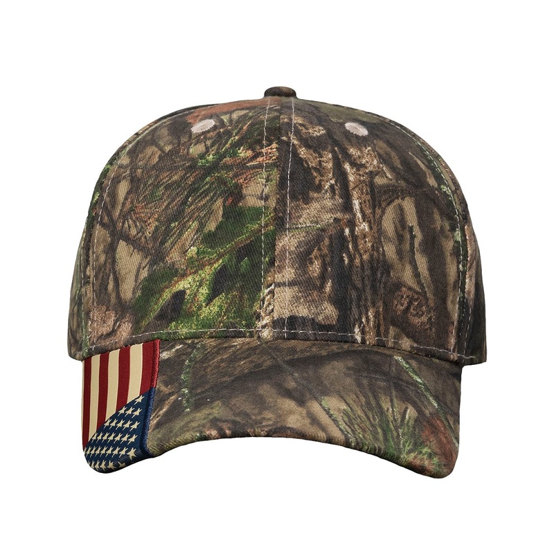 Kati Camo Woven USA Flag Cap|Xtra/ USA Flag|Country DNA/ USA Flag