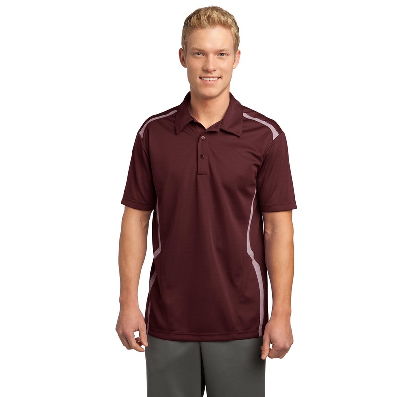Sport-Tek Men’s Vector Sport-Wick Polo. ST670