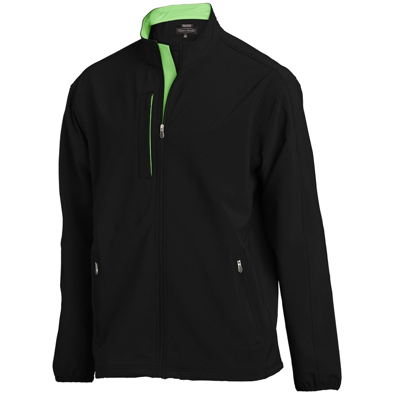 Pebble Beach Men’s Full Zip Woven Jacket
