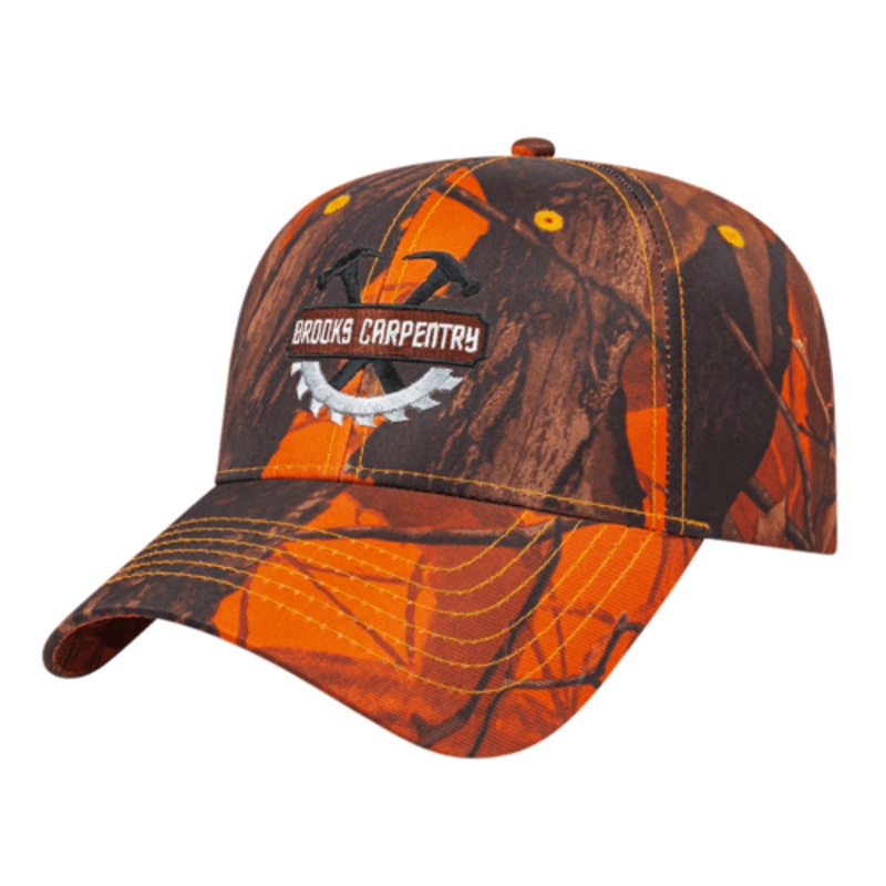 Cap America i2032 Orange Ridge Camo Cap