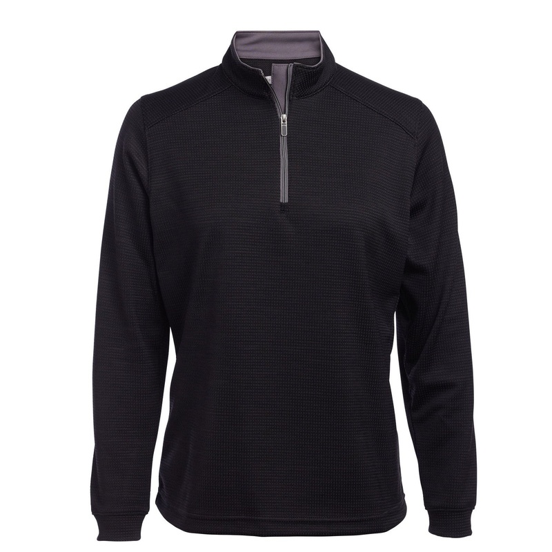 Pebble Beach Women’s Waffle Texture 1/4 Zip Pullover