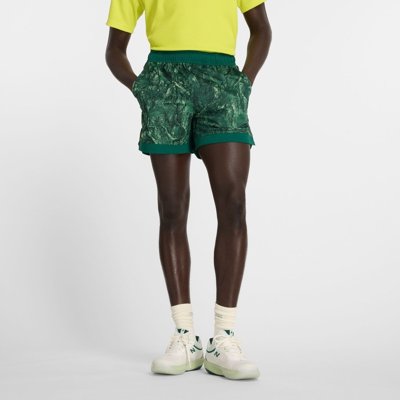 New Balance Men’s Athlete Printed Tournament Mesh Short