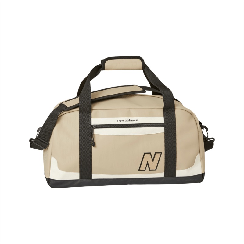New Balance Legacy Duffel Bag|Stoneware|Black/Black|Castlerock|OS