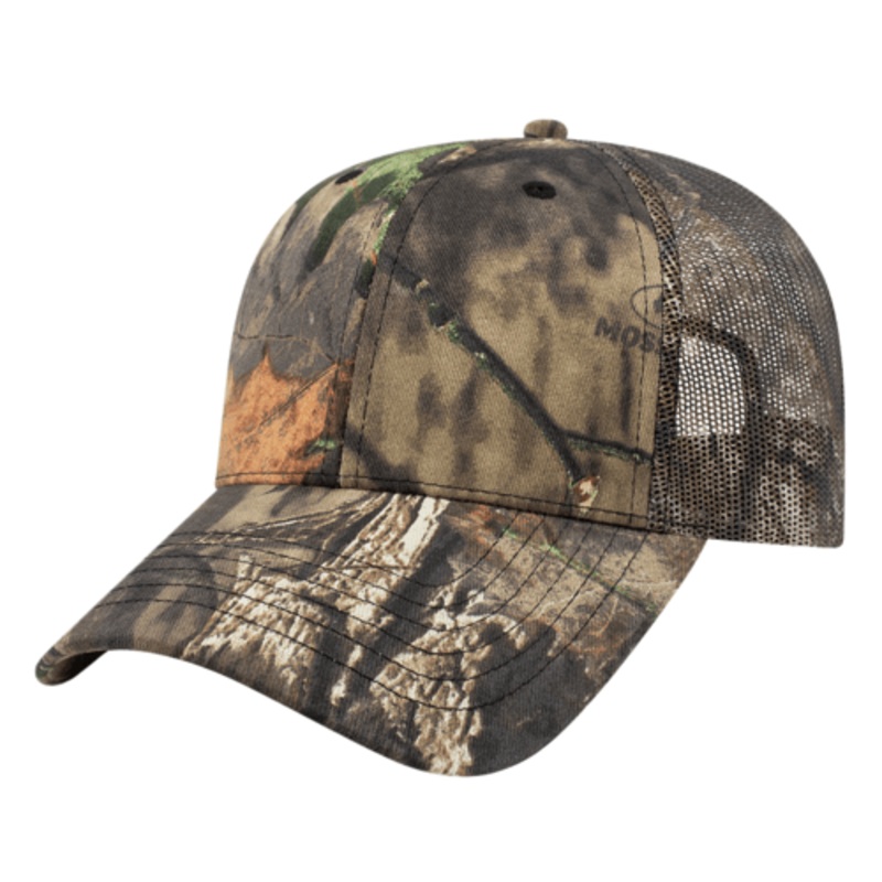Cap America Full Camo Trucker Mesh Back Cap
