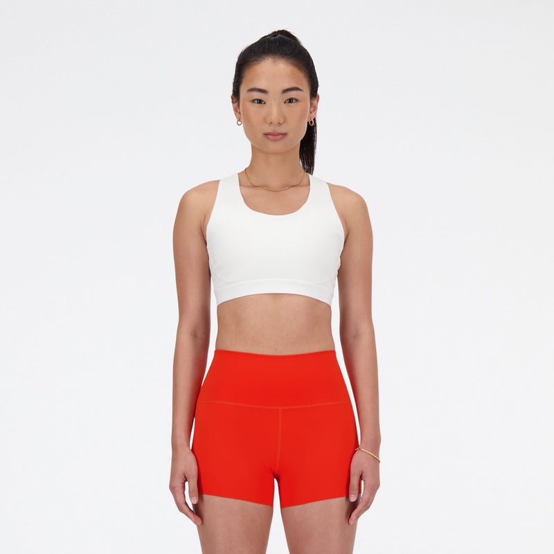 New Balance Women’s Athletics Medium Impact Sleek Sports Bra