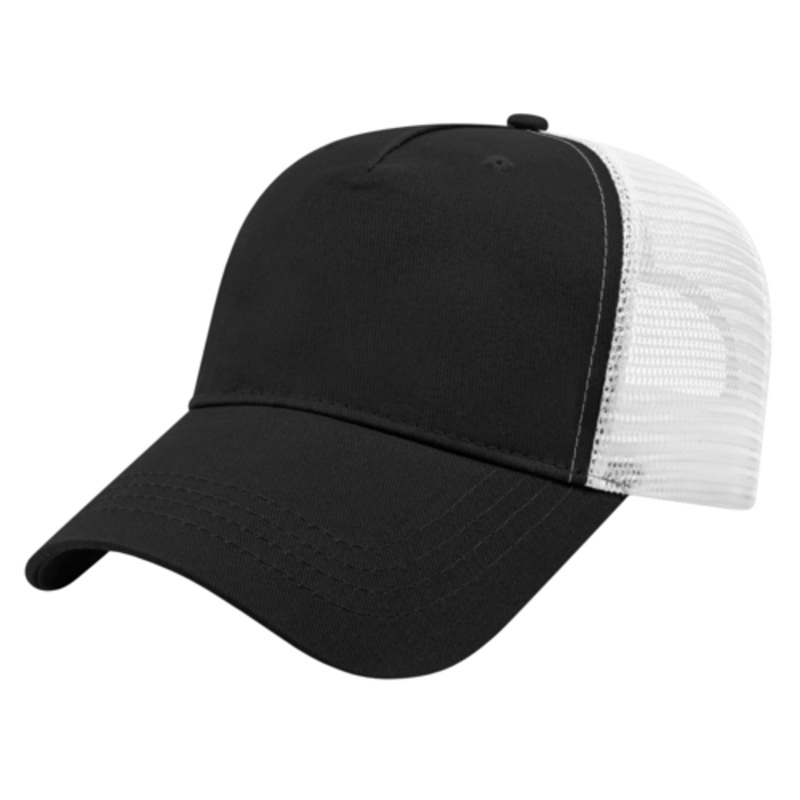 Cap America X-tra Value Five Panel Trucker Mesh Back Cap