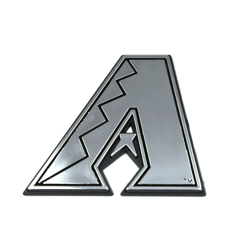 Fanmats Arizona Diamondbacks Molded Chrome Plastic Emblem