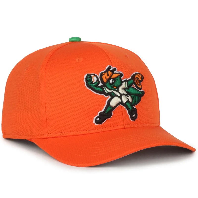 Outdoor Cap Greensboro Grasshoppers MiLB Replica Structured Solid Panel Hat (MIN-350)