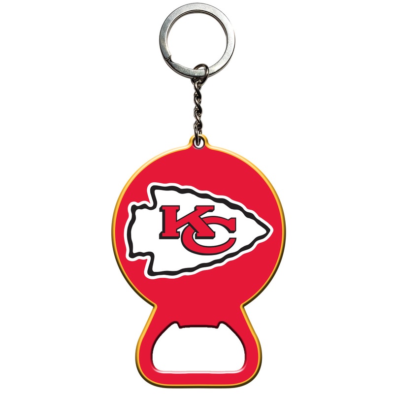 Fanmats Kansas City Chiefs Keychain Bottle Opener