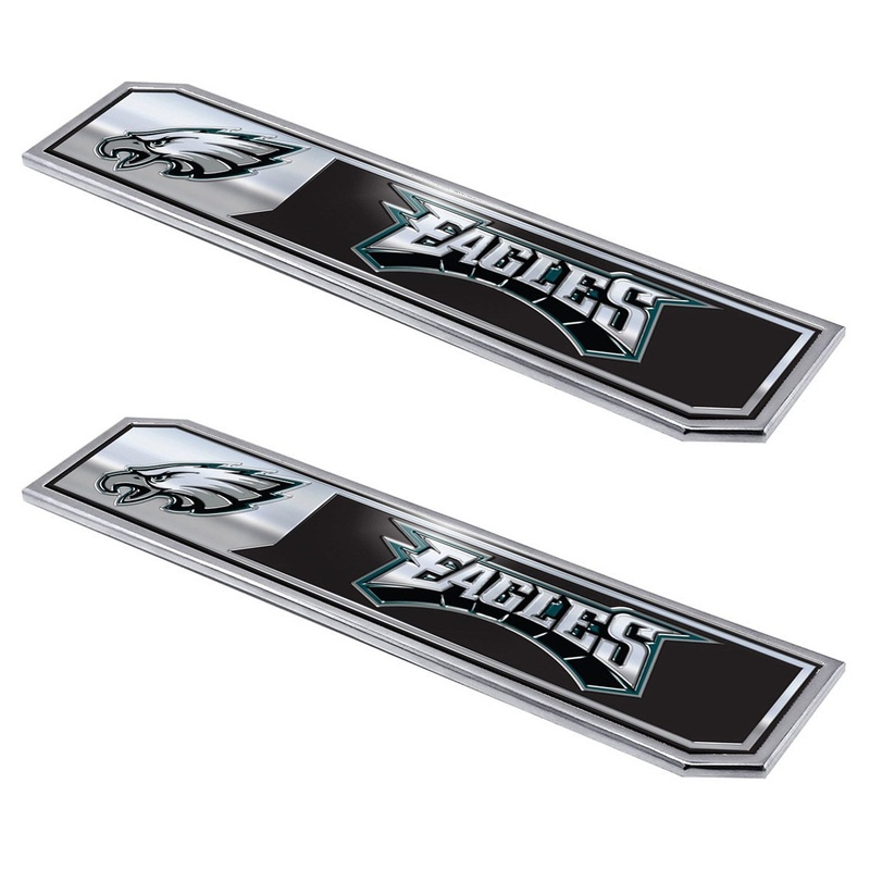 Fanmats Philadelphia Eagles 2 Piece Heavy Duty Aluminum Embossed Truck Emblem Set