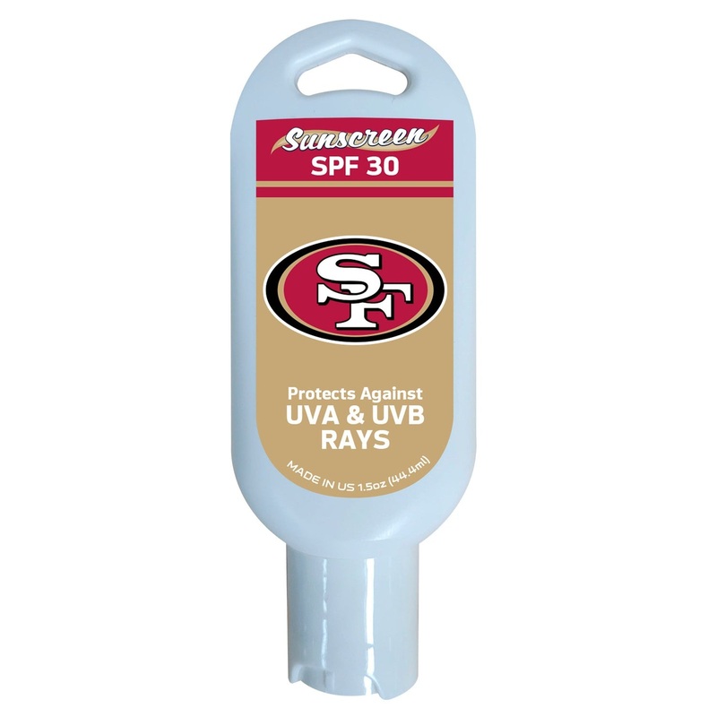 Fanmats San Francisco 49ers 1.5oz SPF 30 Sunscreen