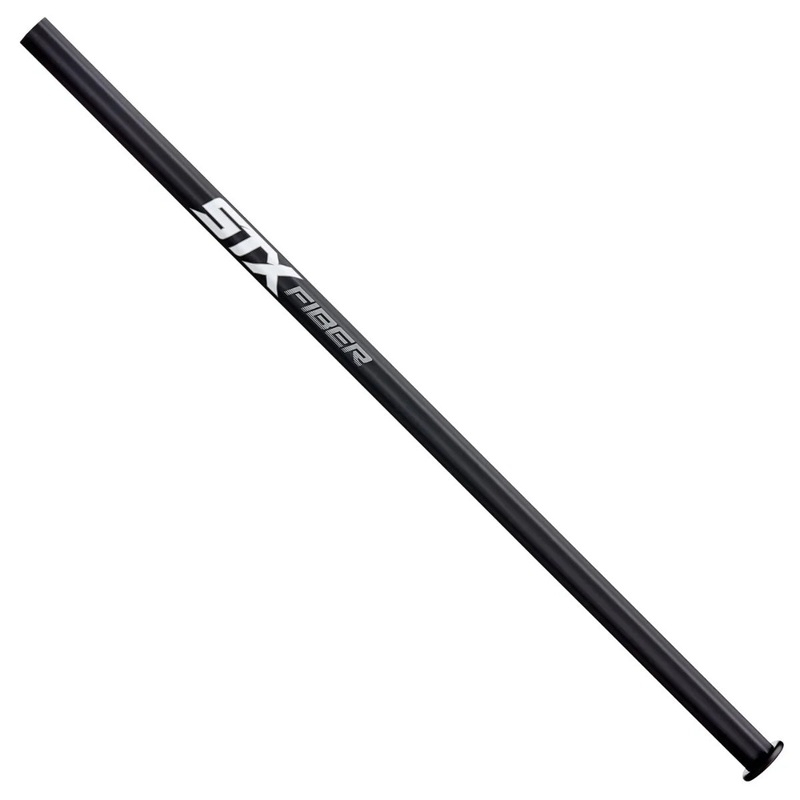 STX Lacrosse Fiber Handle|Black|White