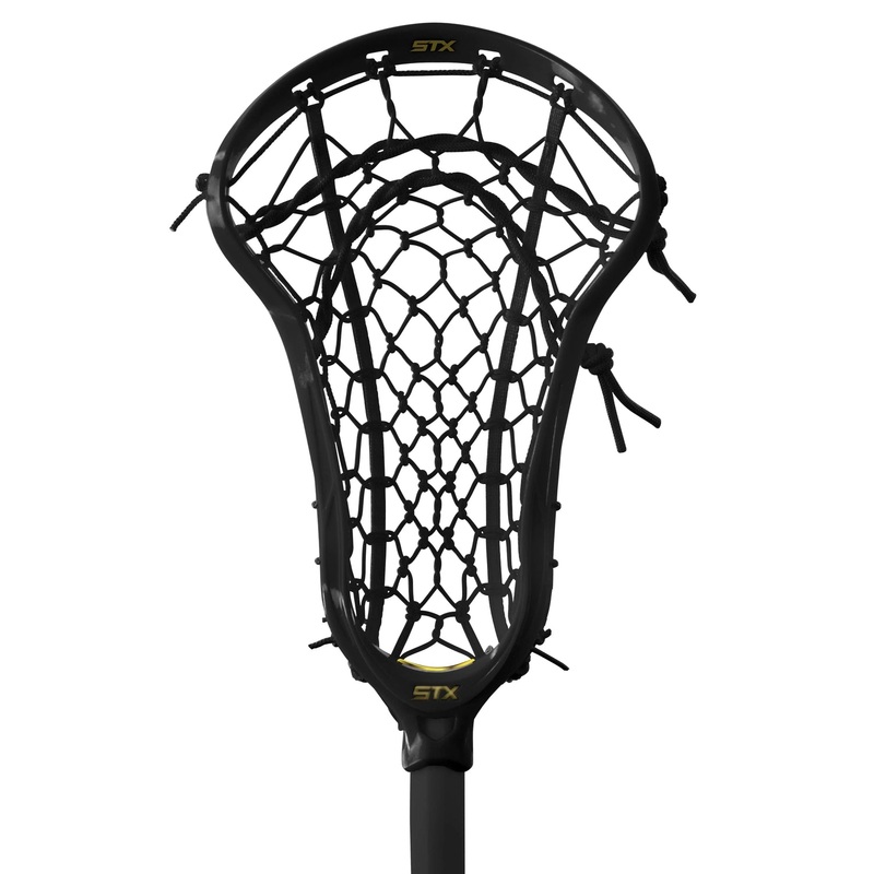 STX Lacrosse Aria Pro Head|Yellow/White|White|Yellow|Black|Lock Pocket|Unstrung