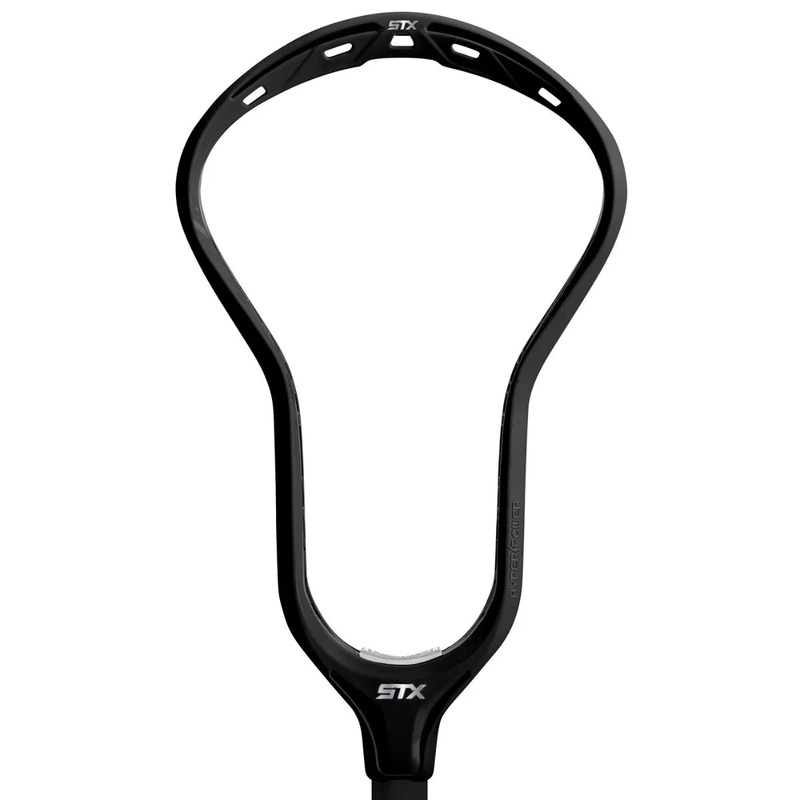 STX Lacrosse Hyper Power Head|White|Black|Unstrung