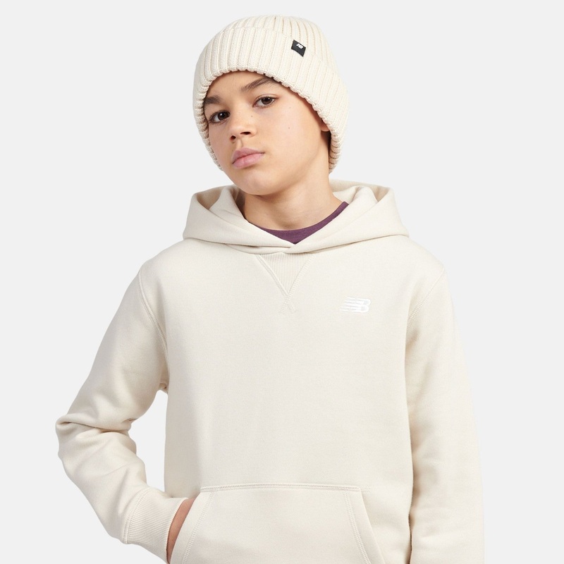 New Balance Youth Tab Beanie|Linen|Light Raspberry|NB Navy|OS