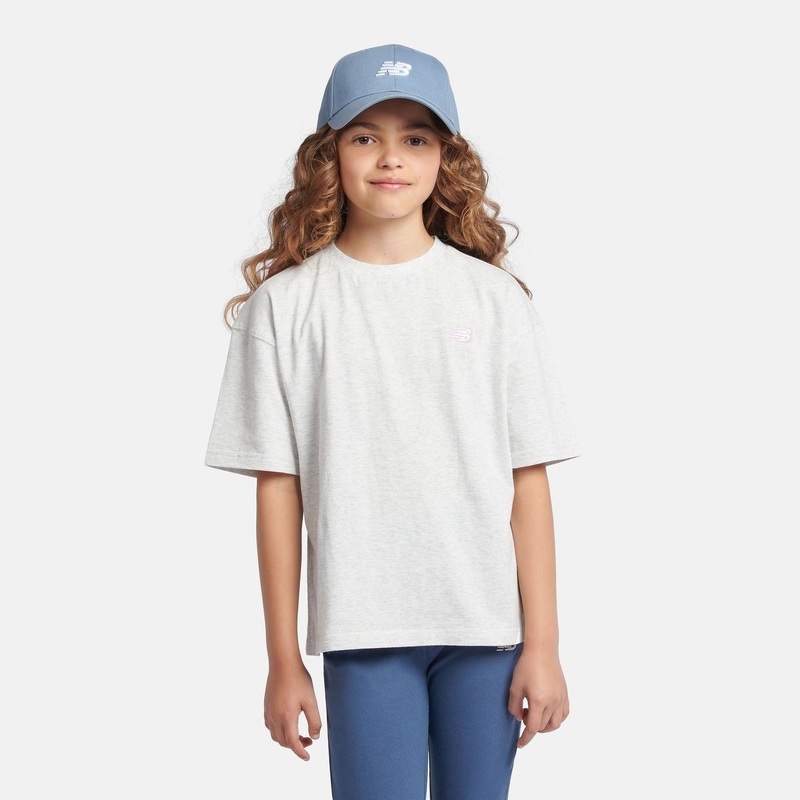 New Balance Youth Jersey Small Logo T-Shirt
