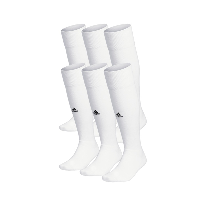 adidas Team 6-Pack OTC Socks|White/Black|Black/White|S|M|L|XL