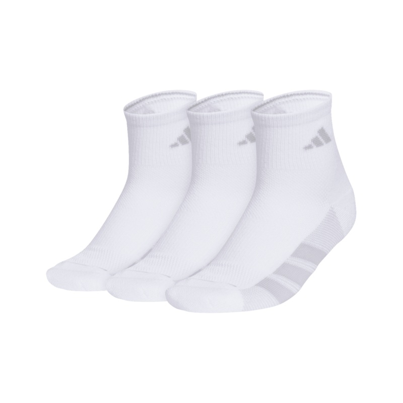adidas Women’s All Day Training 3-Pack Quarter Socks