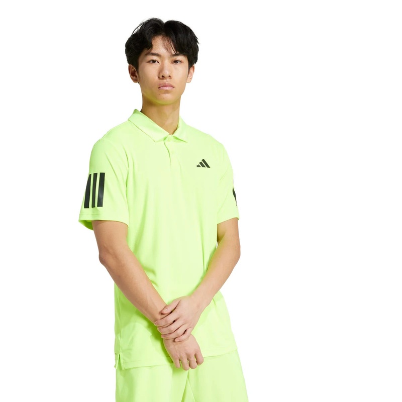 adidas Men’s Club Tennis 3-Stripes Polo Shirt