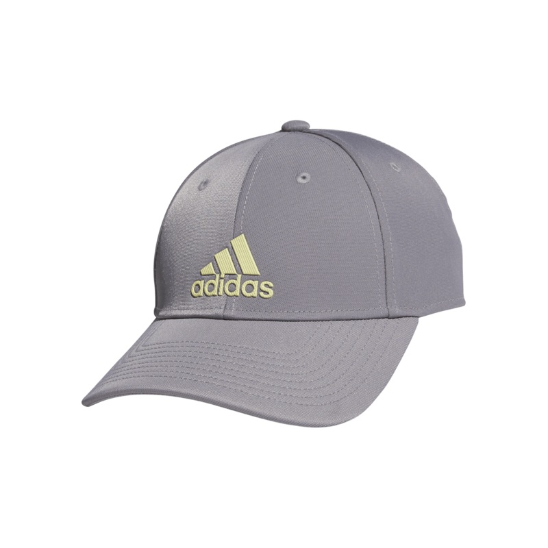 adidas Youth Decision 3 Hat|Grey/Powder Yellow|Semi Blue Burst/Grey|Black/White