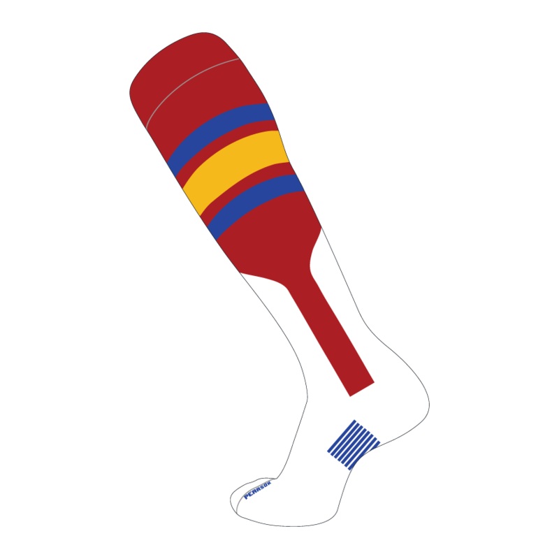 Doubleplay Socks Pattern B – Custom Baseball Knit Socks