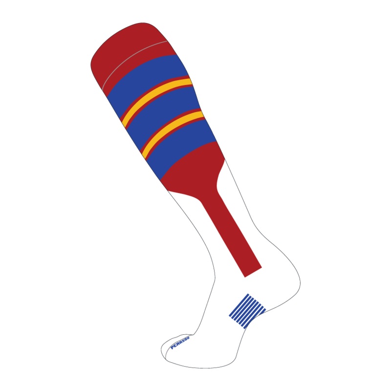 Doubleplay Socks Pattern E – Custom Baseball Knit Socks