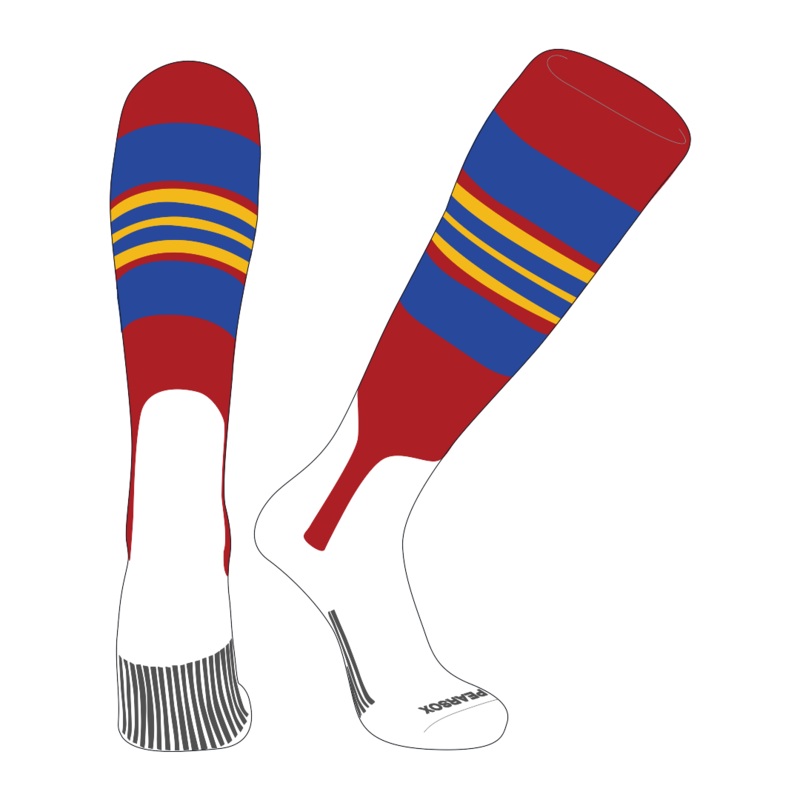 Doubleplay Socks Pattern G – Custom Baseball Knit Socks