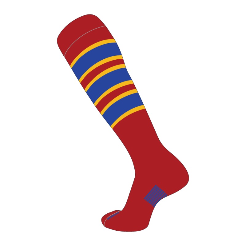 Slugger Socks Pattern C – Custom Baseball Knit Socks