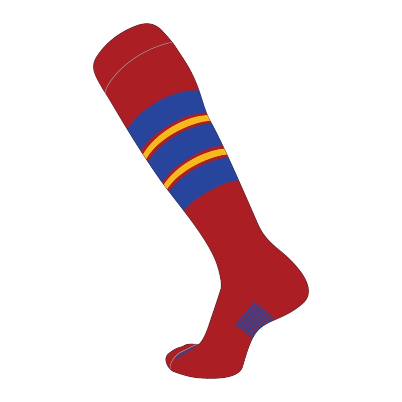 Slugger Socks Pattern E – Custom Baseball Knit Socks