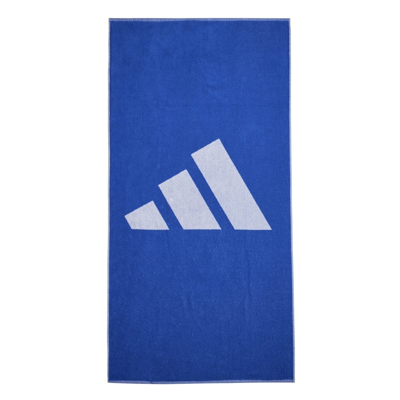 adidas 3Bar Large Towel|ROYAL BLUE/WHITE|BLACK/WHITE|70 cm x 140 cm