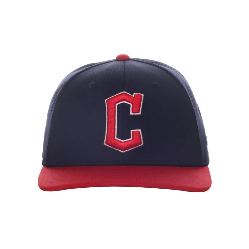 Outdoor Cap Cleveland Guardians Official MLB Replica Structured Solid Panel Hat (MLB-600)