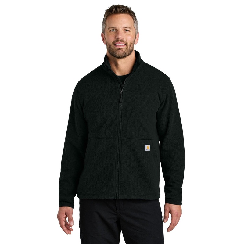 Carhartt Men’s Textured Full-Zip Fleece Jacket CT106416