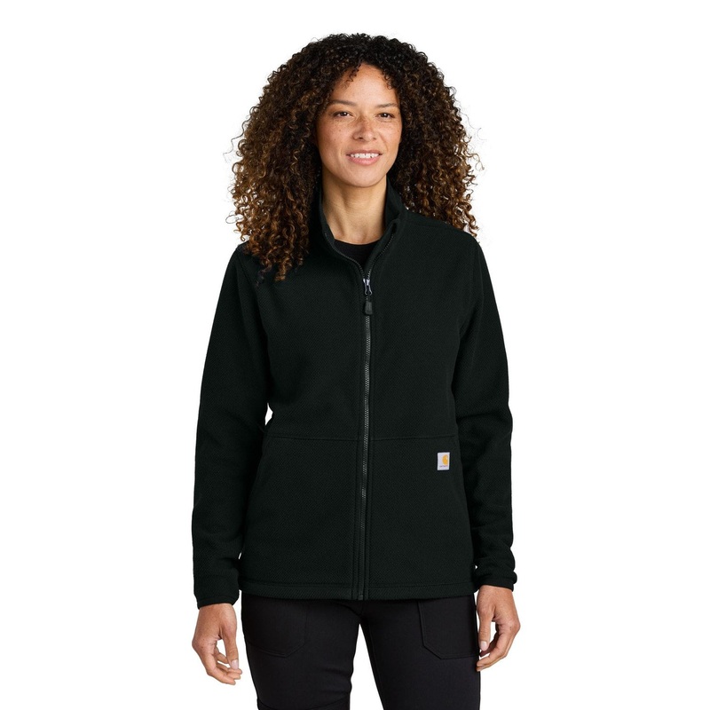 Carhartt Women’s Textured Full-Zip Fleece Jacket CT106419