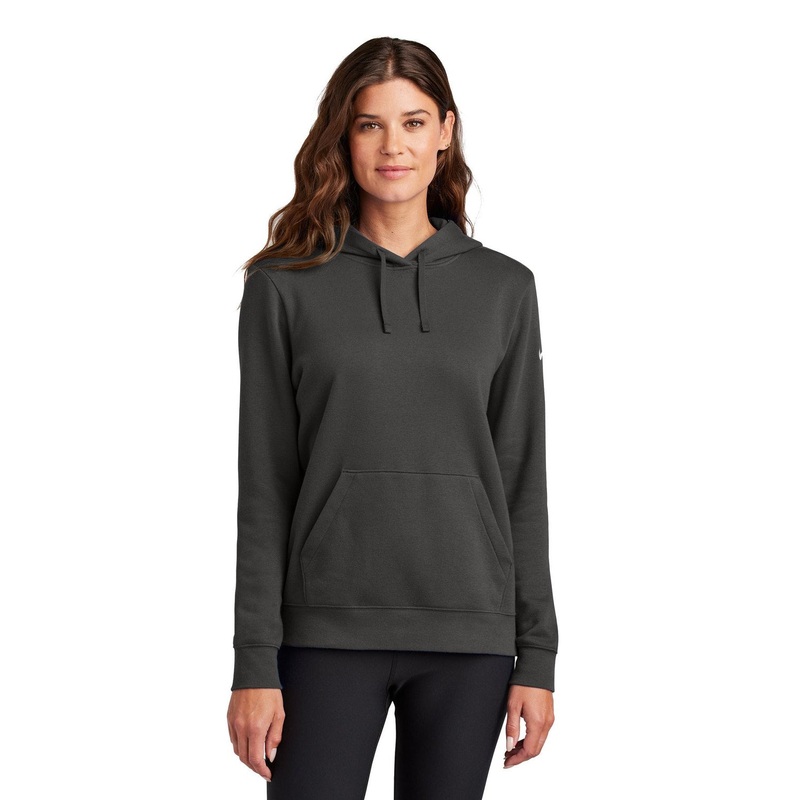 Nike Women’s Club Fleece Sleeve Swoosh Pullover Hoodie NKFD9889