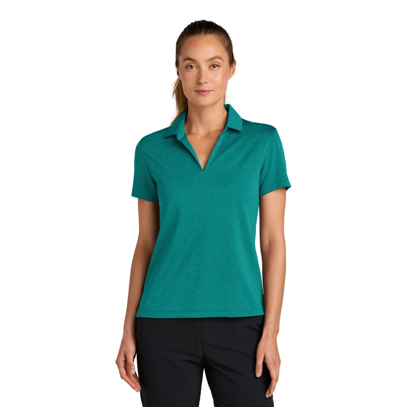 Nike Women’s Dri-FIT Smooth Heather Polo NKFQ4793