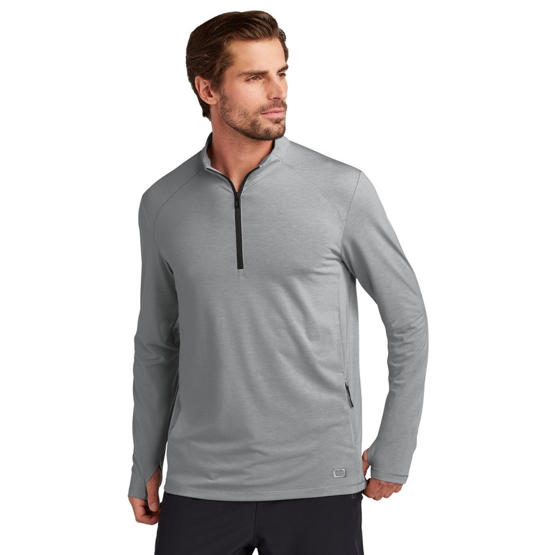 OGIO Motion 1/4-Zip OG153|Blue Mist|Blacktop|Greystone|XS|S|M|L|XL|2XL|3XL|4XL