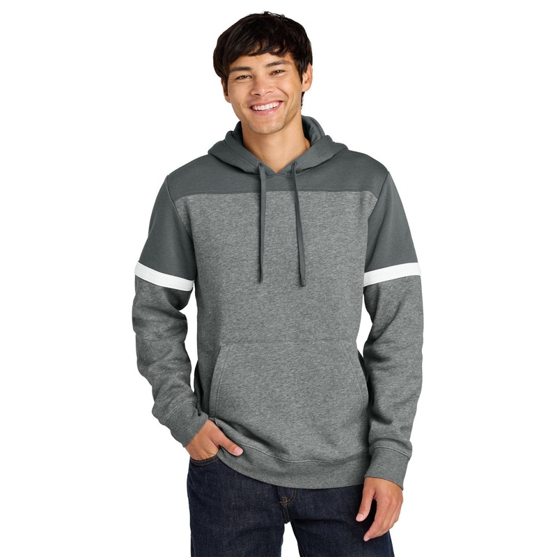 Sport-Tek Men’s Drive Fleece Colorblock Hoodie STF205