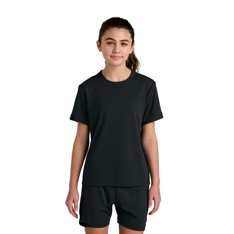 Sport-Tek Youth Club Short Sleeve Crew YST440