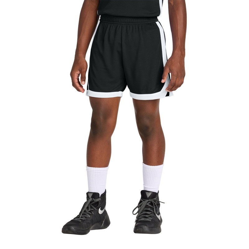 Sport-Tek Youth Rival Basketball 5 Short YST901