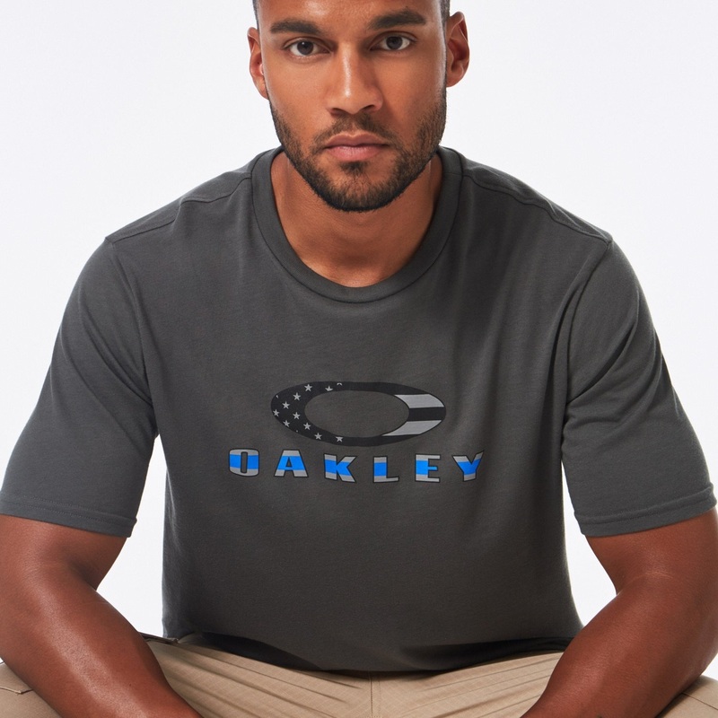 Oakley Men’s SI TBL Logo Tee|Shadow|Blackout|M|L|XL|XXL