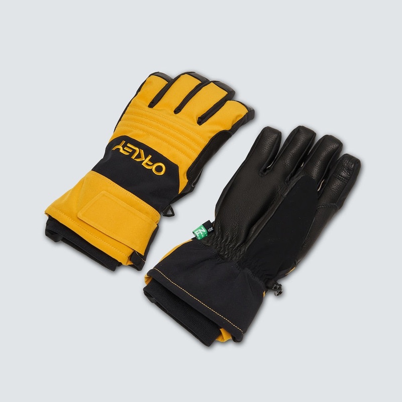 Oakley Men’s B1B Glove|AMBER YELLOW/BLACKOUT|Blackout|NEW JADE/BLACKOUT|S|M|L|XL|XXL