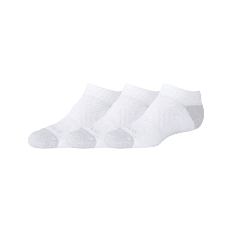 New Balance Youth Active No Show Socks 3 Pack