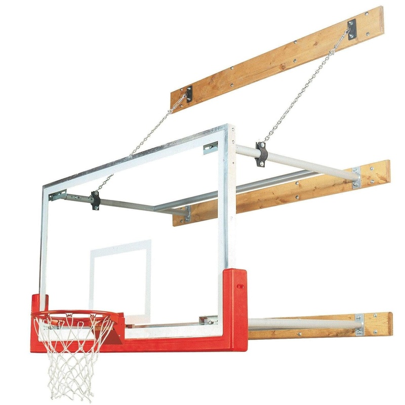 Bison 4′-6′ Stationary Competition Basketball Package
