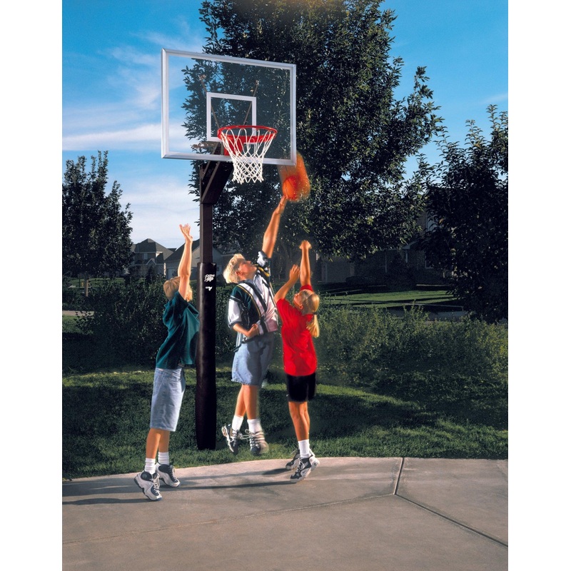 Bison All Conference Qwik Change 4 Adjustable Basketball System