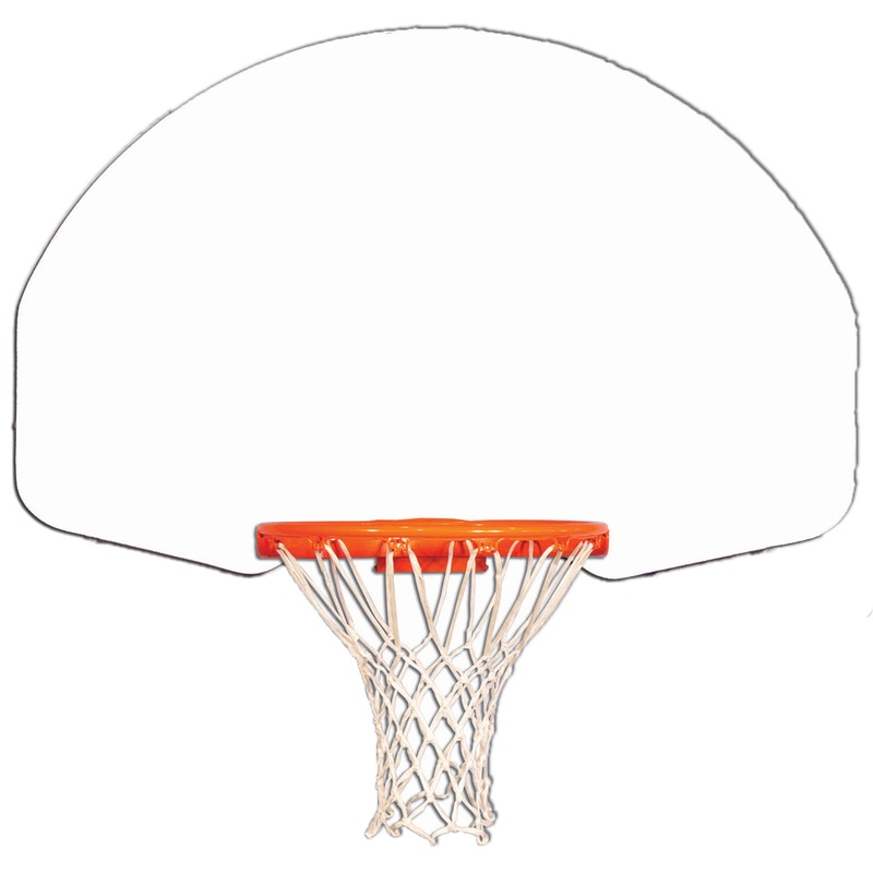 Trigon Sports Basketball Backboard Fan-Shaped Rear Mount