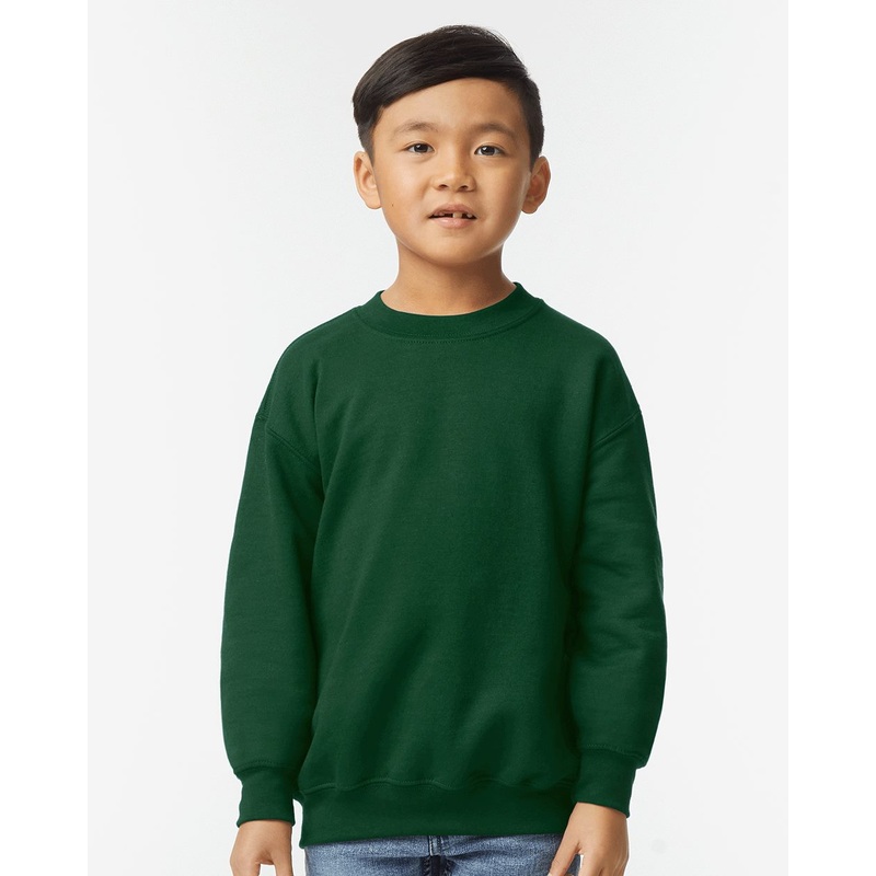 Gildan Youth Heavy Blend Crewneck Sweatshirt 18000B
