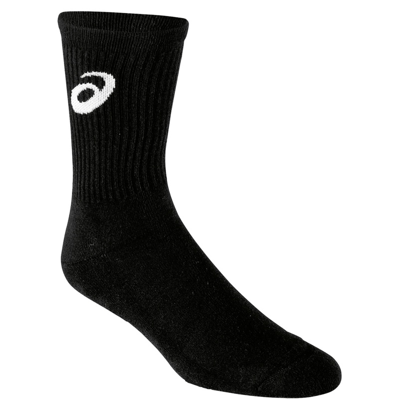 Asics Team Crew Sock|Black|White|XS|S|M|L|XL