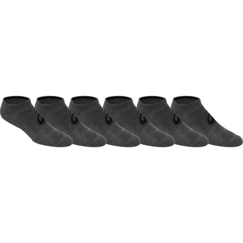 Asics Invasion No Show Socks|Heather Iron|Brilliant White|Performance Black|S|M|L|XL