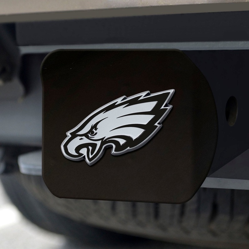 Fanmats Philadelphia Eagles Black Chrome 3D Emblem Metal Hitch Cover